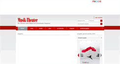 Desktop Screenshot of musikundtheater.ch