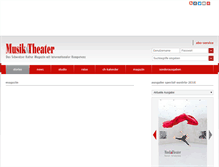 Tablet Screenshot of musikundtheater.ch